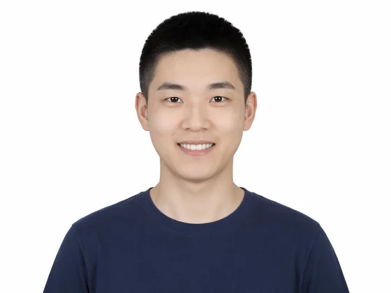 White background smiling ID photo for driving license